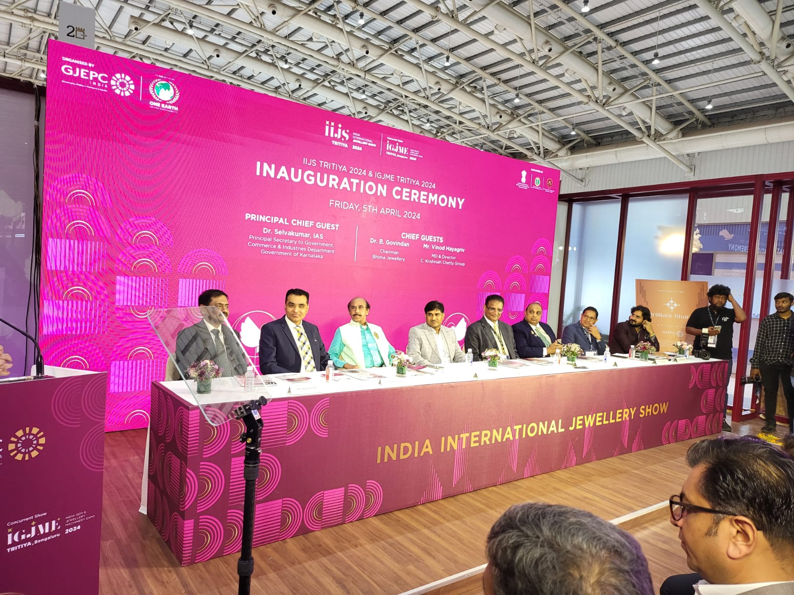 IIJS Tritya 2024 & IGJME Tritiya Inaugurated at BIEC , Bangalore