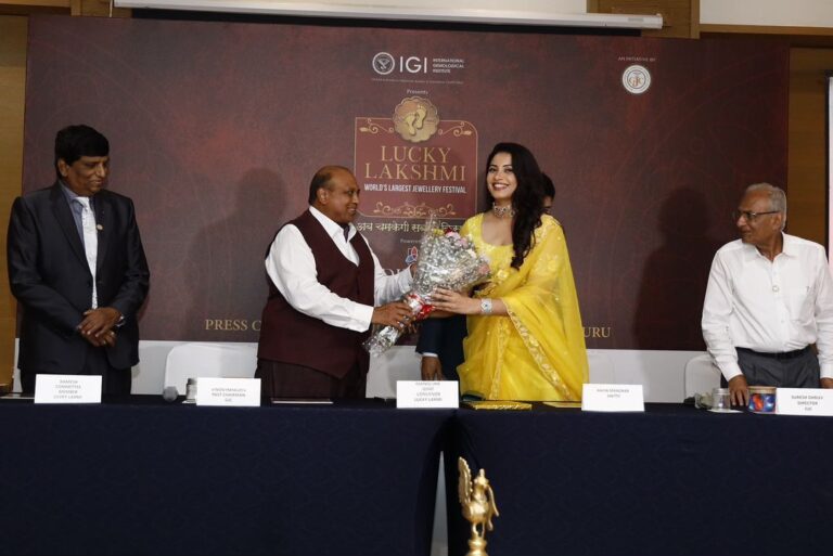 IGI Presents Lucky Lakshmi powered by Divine Solitaires saw a grand Press Conference cum Jewellers Meet in Bengaluru