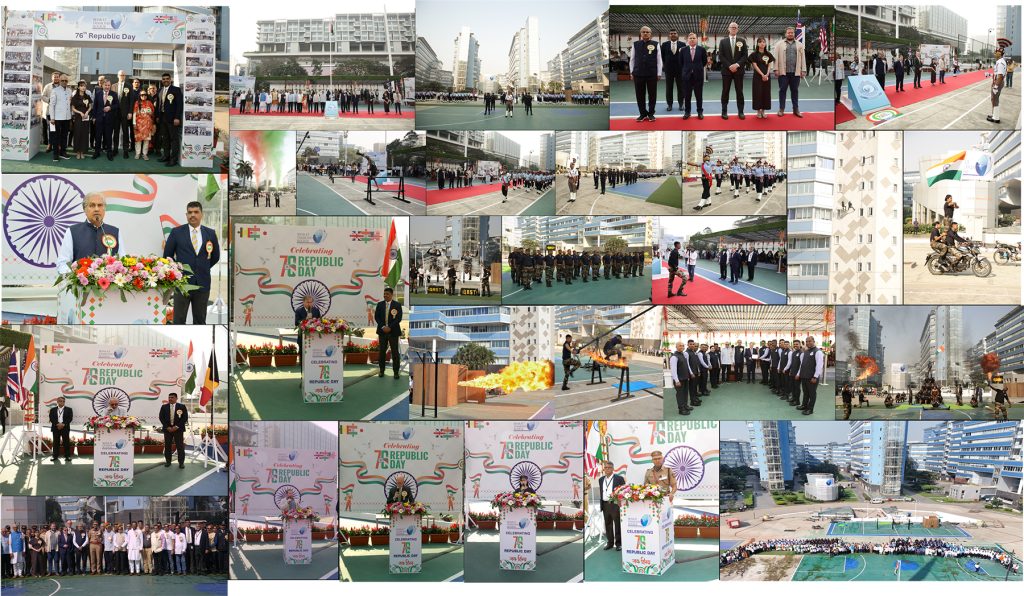 The Grand Celebration of India’s 76th Republic Day at Bharat Diamond Bourse